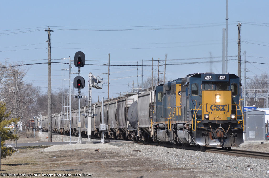 CSXT 4287 East