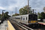 LIRR Train # 6755 heading away from Stewart Manor Station toward the city