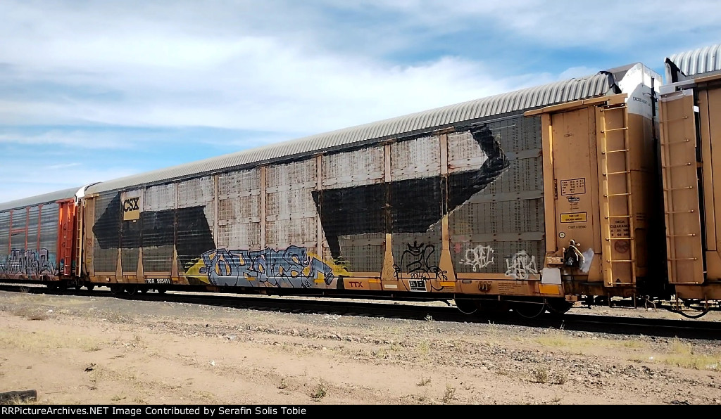 CSX B12390 TTGX 995414 Ex TFM