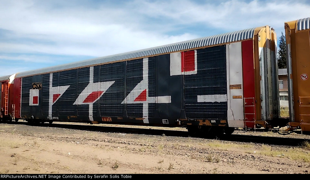CSX G50057 TTGX 699732 Con Grafiti 