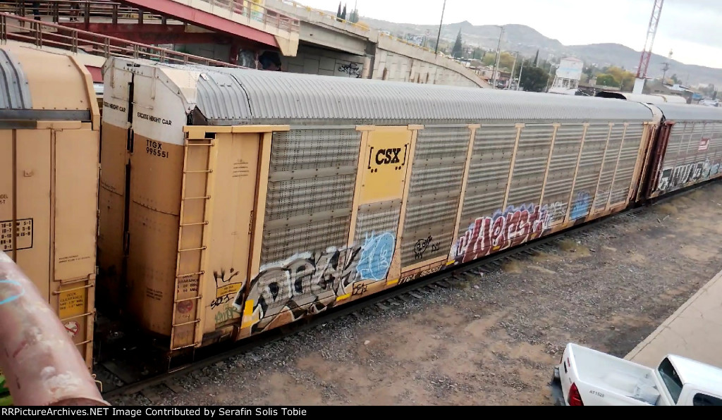 TTGX 995551 Rack CSX Ex UP
