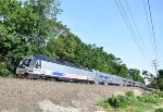 NJT Train # 1167 approaches Broadway Fair Lawn Station without stopping