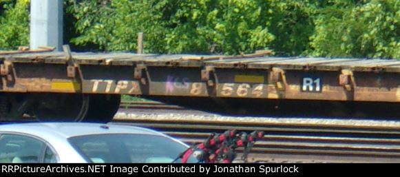 TTPX 80564, close up of car number