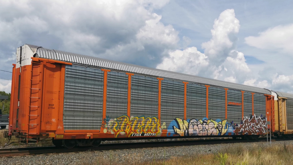 BNSF 27704 (Body) TTGX 952791 (Flat)