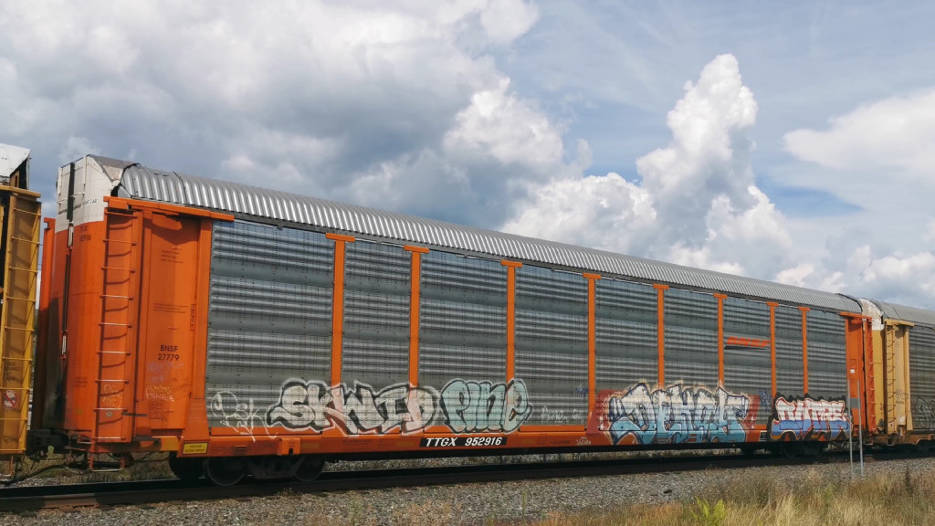 BNSF 27779 (Body) TTGX 952916 (Flat)