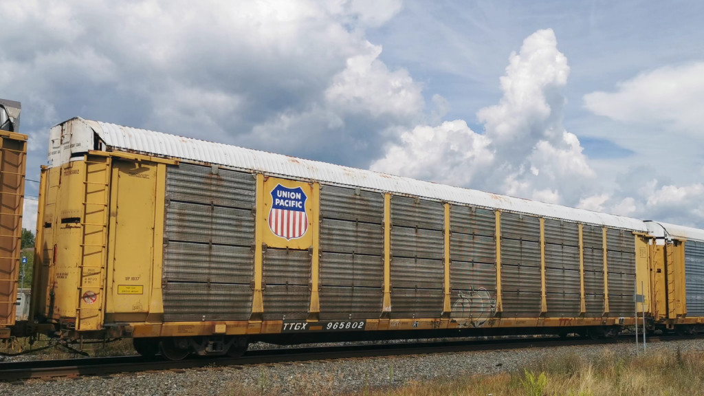 UP 1037 (Body) TTGX 965802 (Flat)