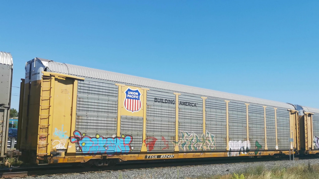 UP L94663 (Body) TTGX 852437 (Flat)