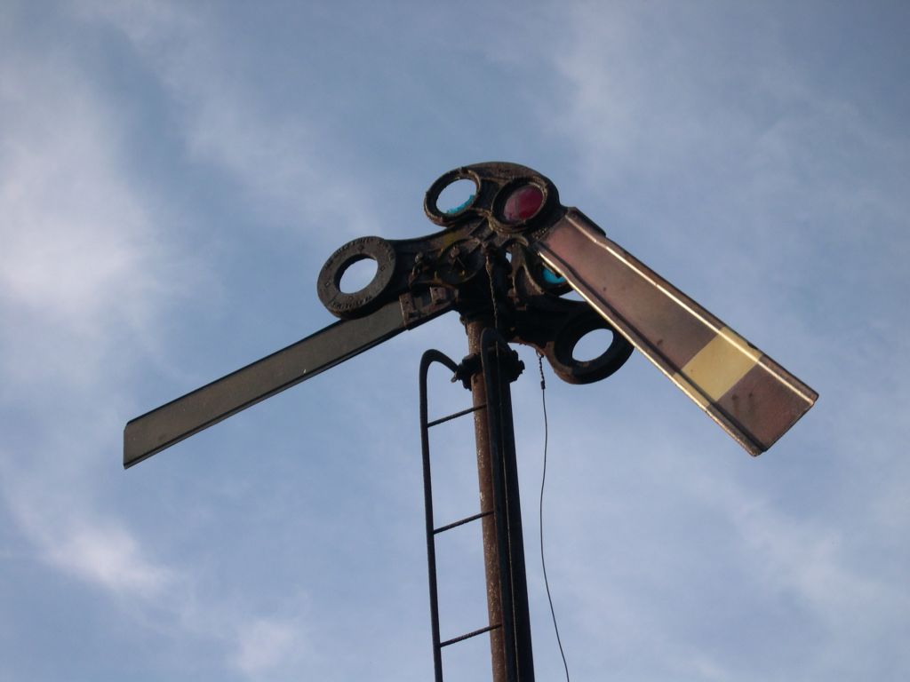 The Old Signal At The Top Of The Basking Ridge Station House