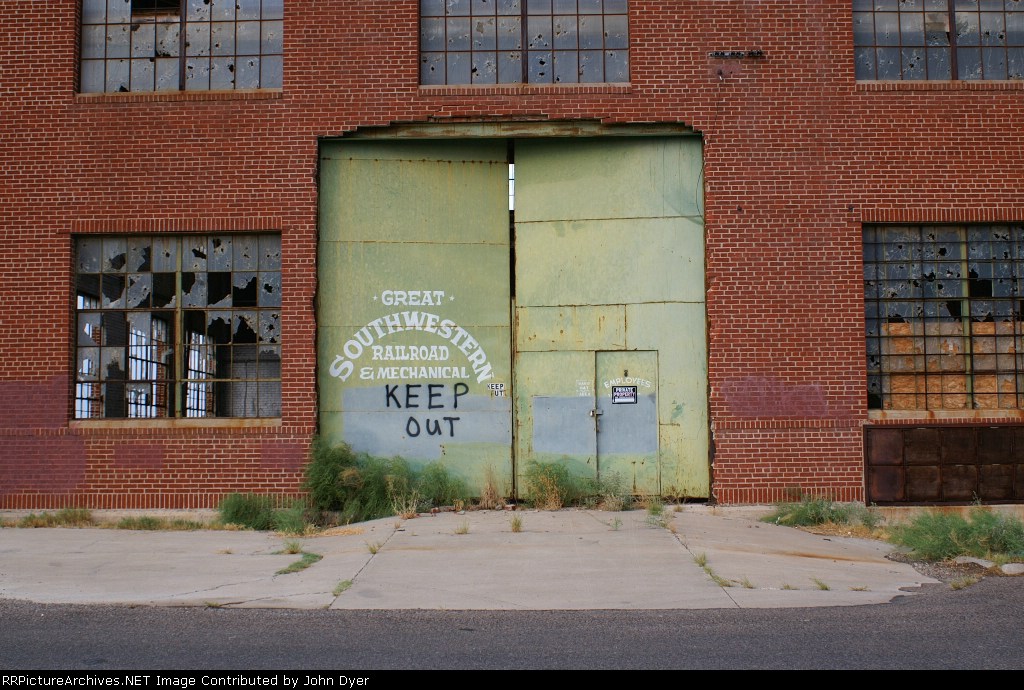 Greater Southwestern Railroad & Mechanical (side view)