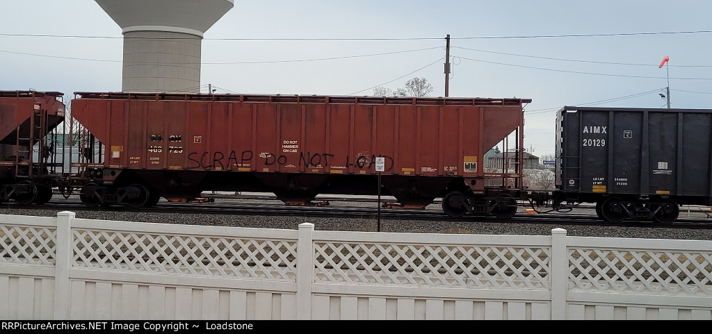 GACX 469725 going to scrap