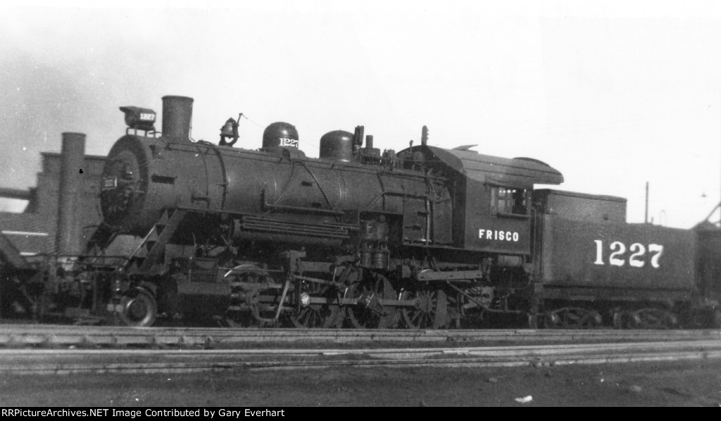 SLSF 2-8-0 #1227 - St Louis - San Francisco