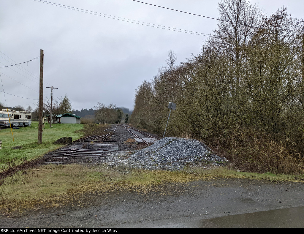 End of track, Coquille, OR