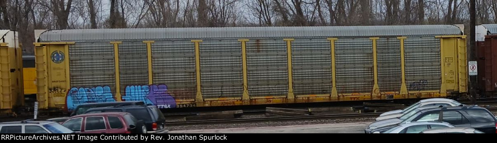 TTGX 994794 and BNSF rack