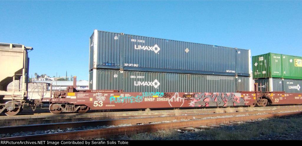 BNSF 256220 "B" UMXU 254932 UMXU 238317