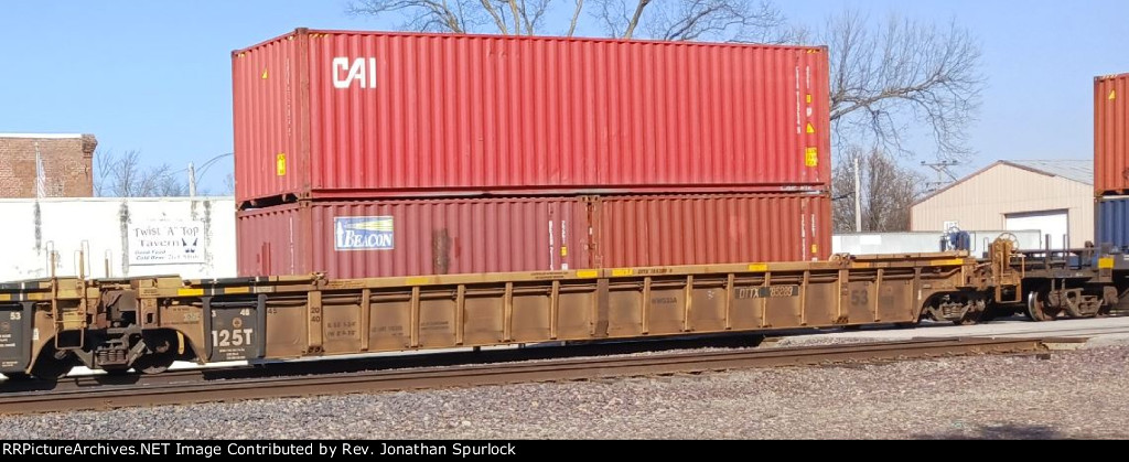 DTTX 785289B and three containers
