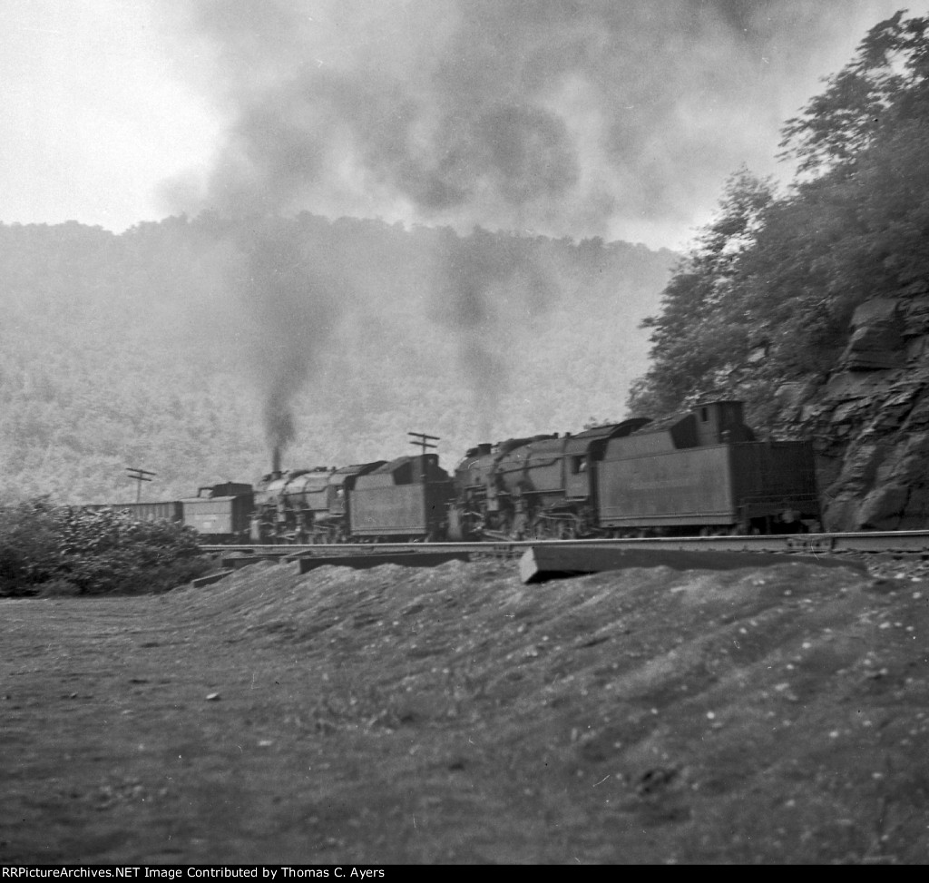 PRR Westbound Helpers, c. 1946