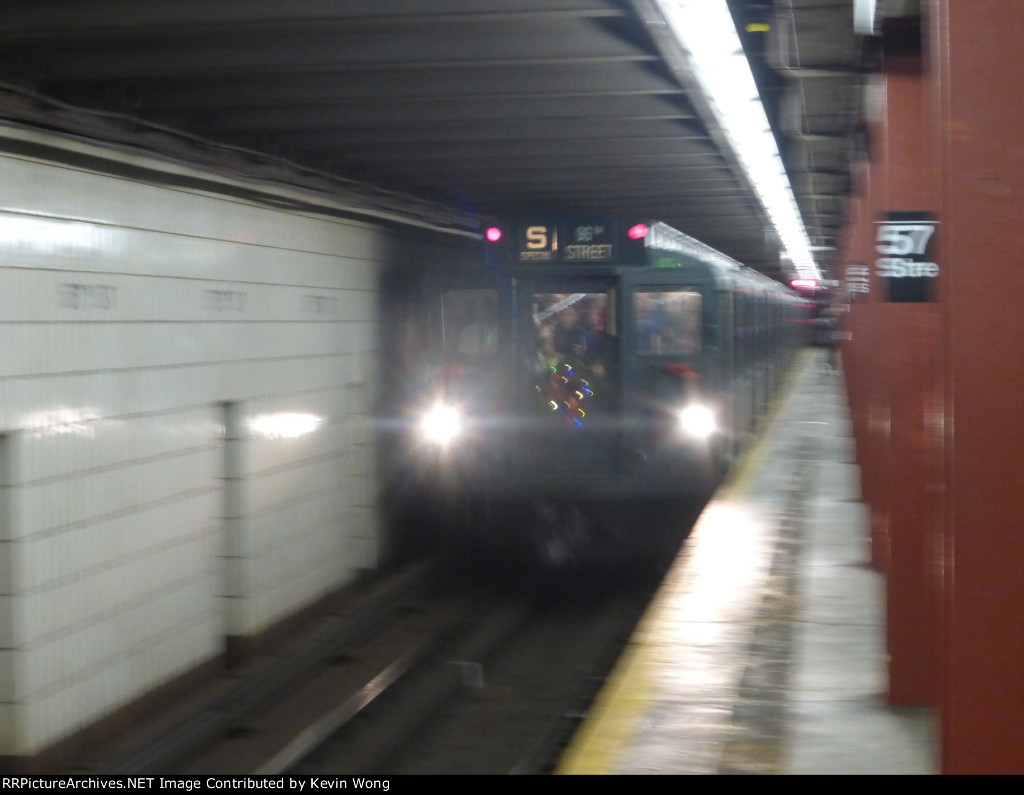 IND R1 381 at 57 Street Station