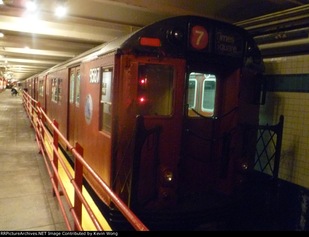 World's Fair R36 9587 in NY Transit Museum