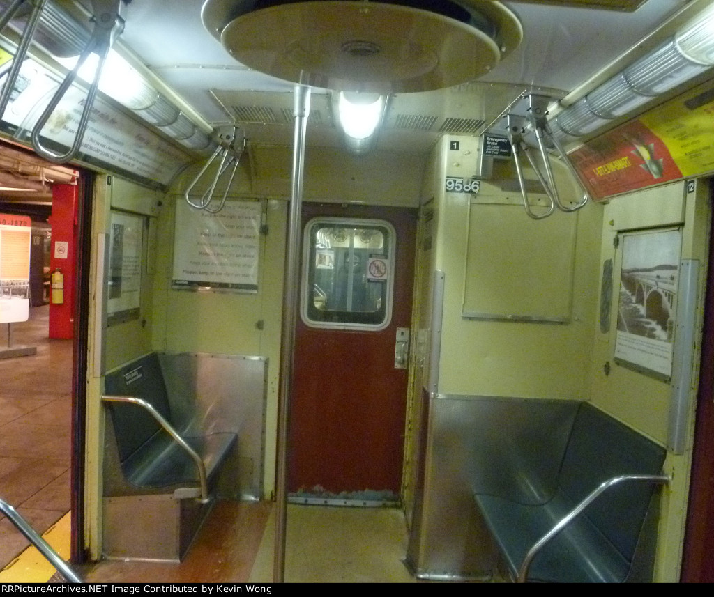 World's Fair R36 9586 interior