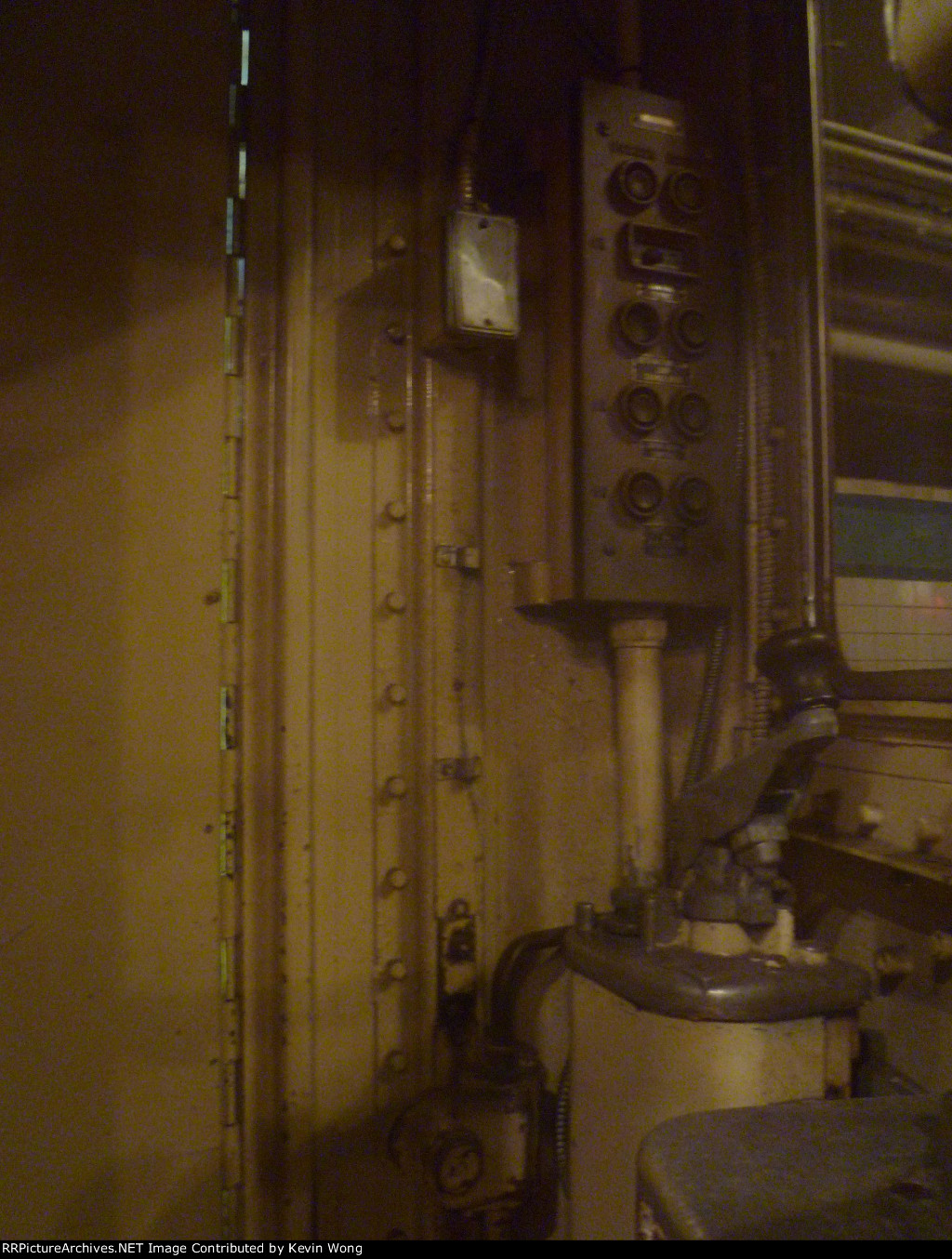 Cab of World's Fair R36 9587