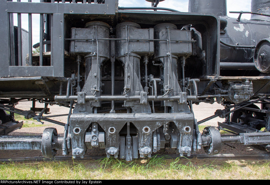 Shay cylinder detail