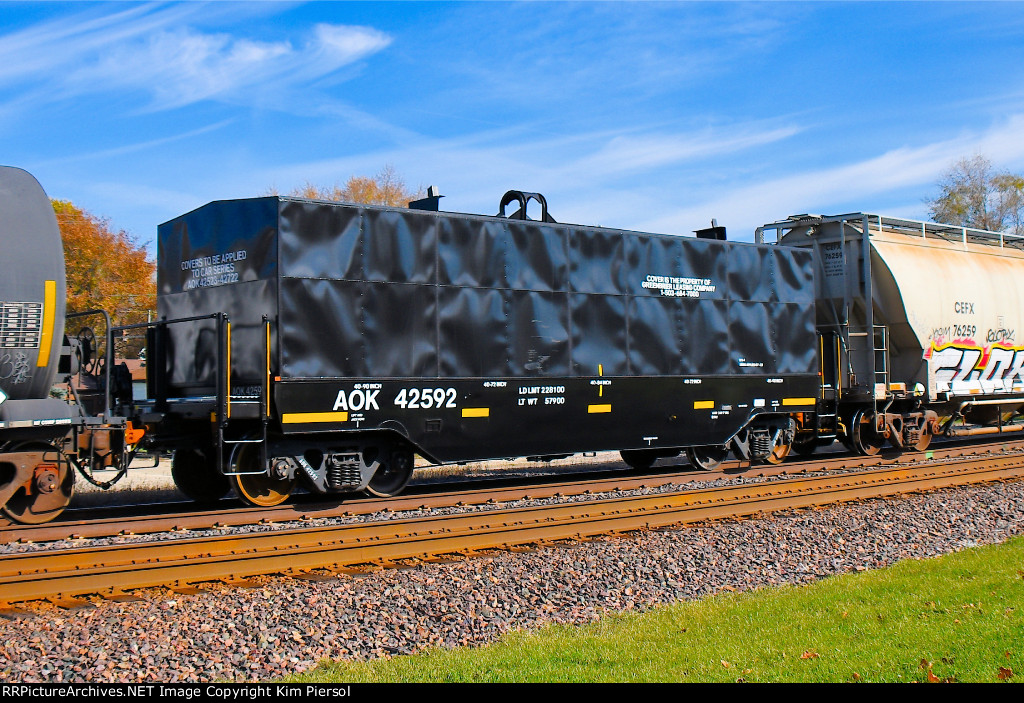 AOK 42592 Greenbrier Leasing Company tarp