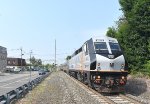NJT Train # 1650 heading away from the station 