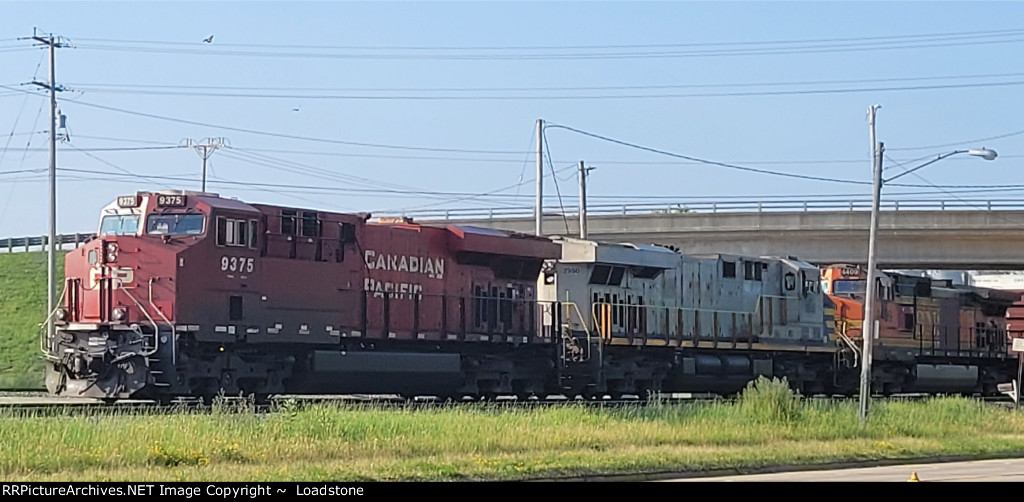 CP 9375 CN 3980 BNSF 4409