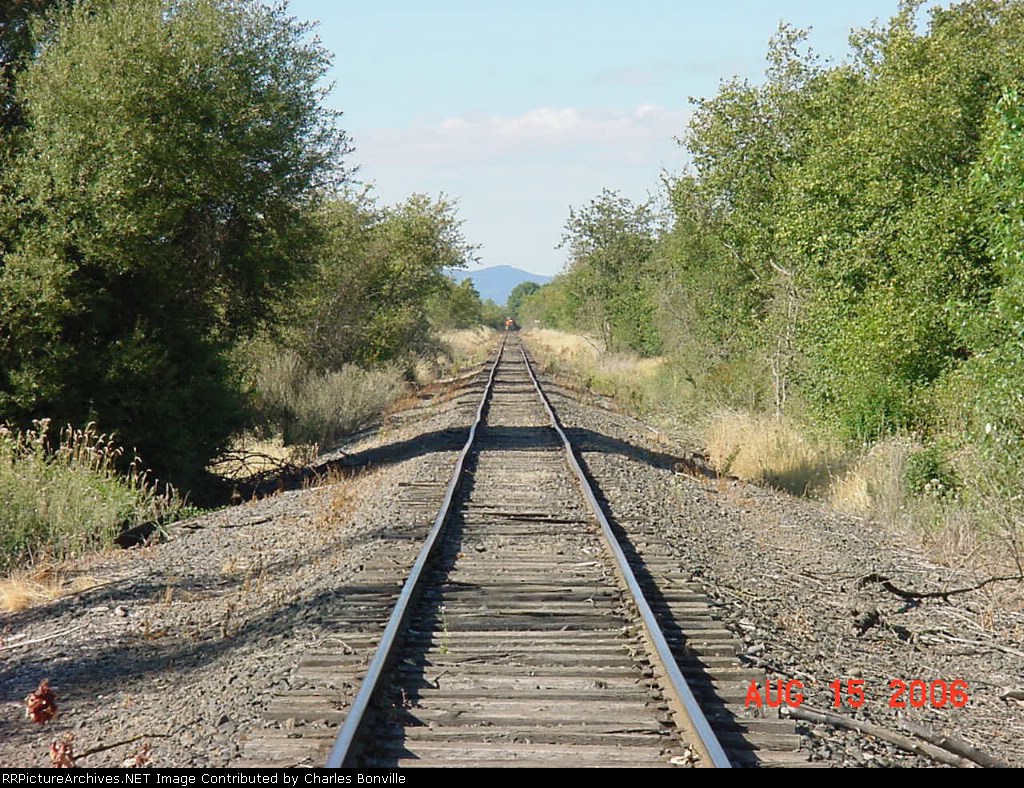 Looking north to Dry Creek