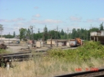 Cemetery view into the BNSF/PNWR yard.
