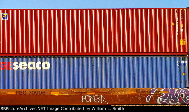 EB Unit Well Car Frt at Erie NV W-pshr -116