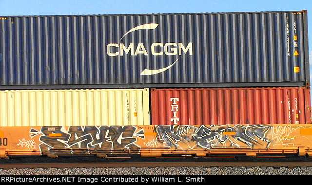 EB Unit Well Car Frt at Erie NV W-pshr -34