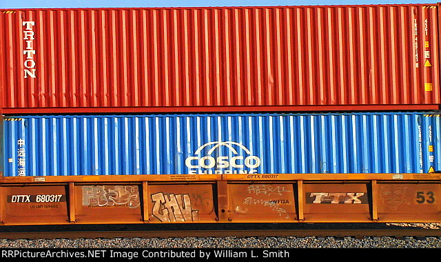 EB Unit Well Car Frt at Erie NV W-pshr -40