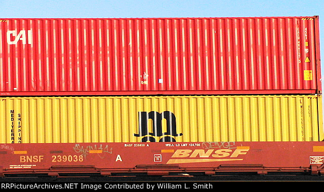 EB Unit Well Car Frt at Erie NV W-pshr -56