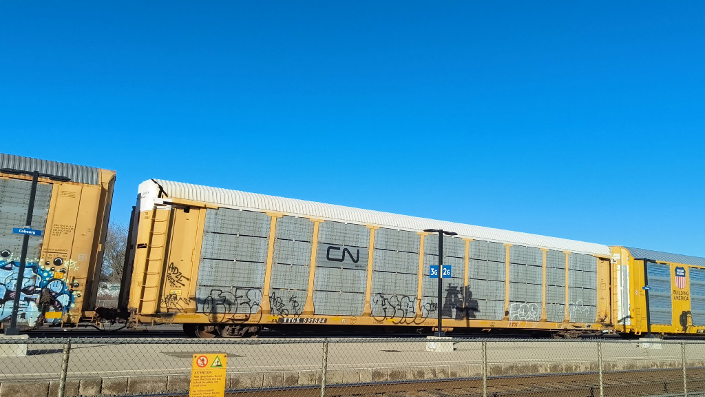 CN 96044 (Body) TTGX 991884 (Flat)