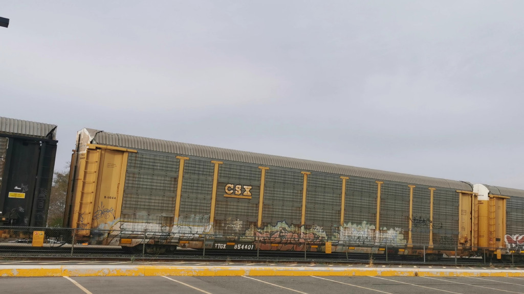 CSX B11044 (Body) TTGX 854401 (Flat)
