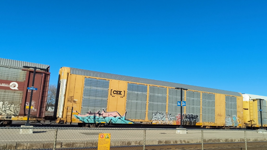 CSX B11808 (Body) TTGX 695424 (Flat)