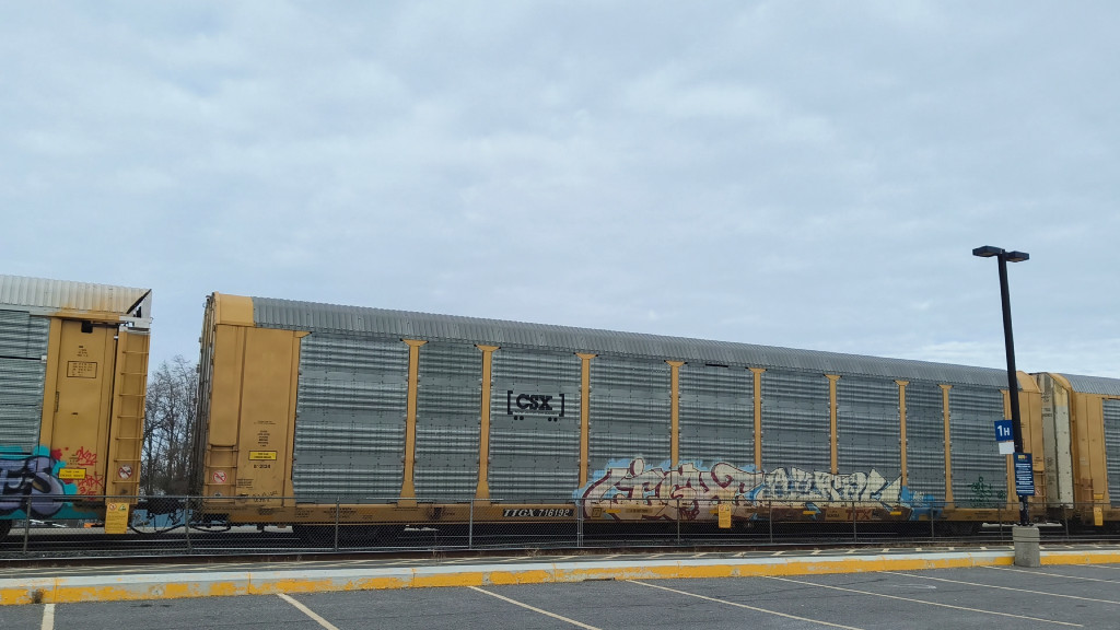 CSX B22124 (Body) TTGX 716192 (Flat)