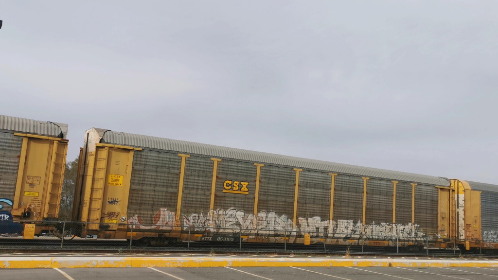 CSX T9555 (Body) ETTX 853105 (Flat)