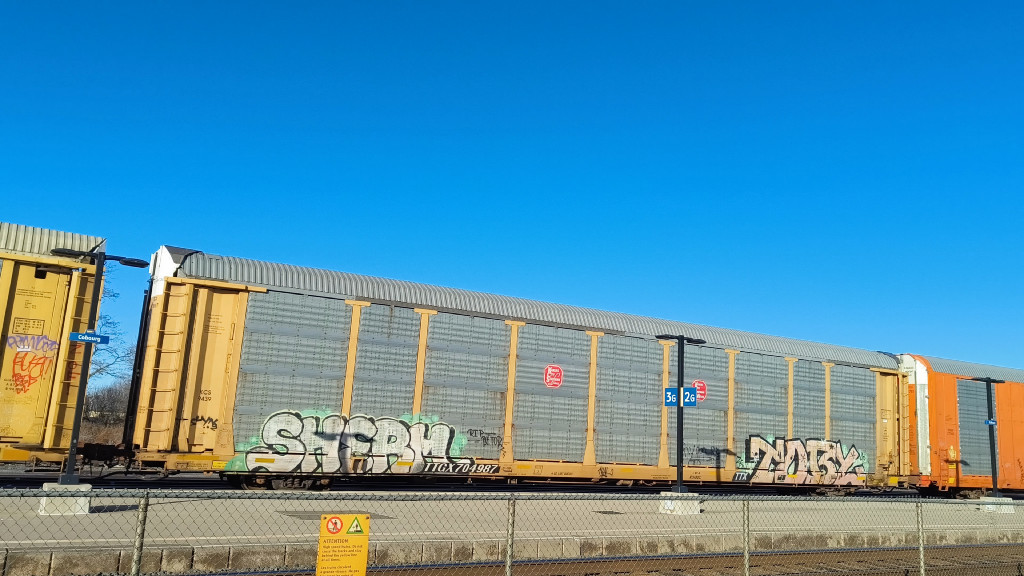 KCS 9439 (Body) TTGX 704987 (Flat)