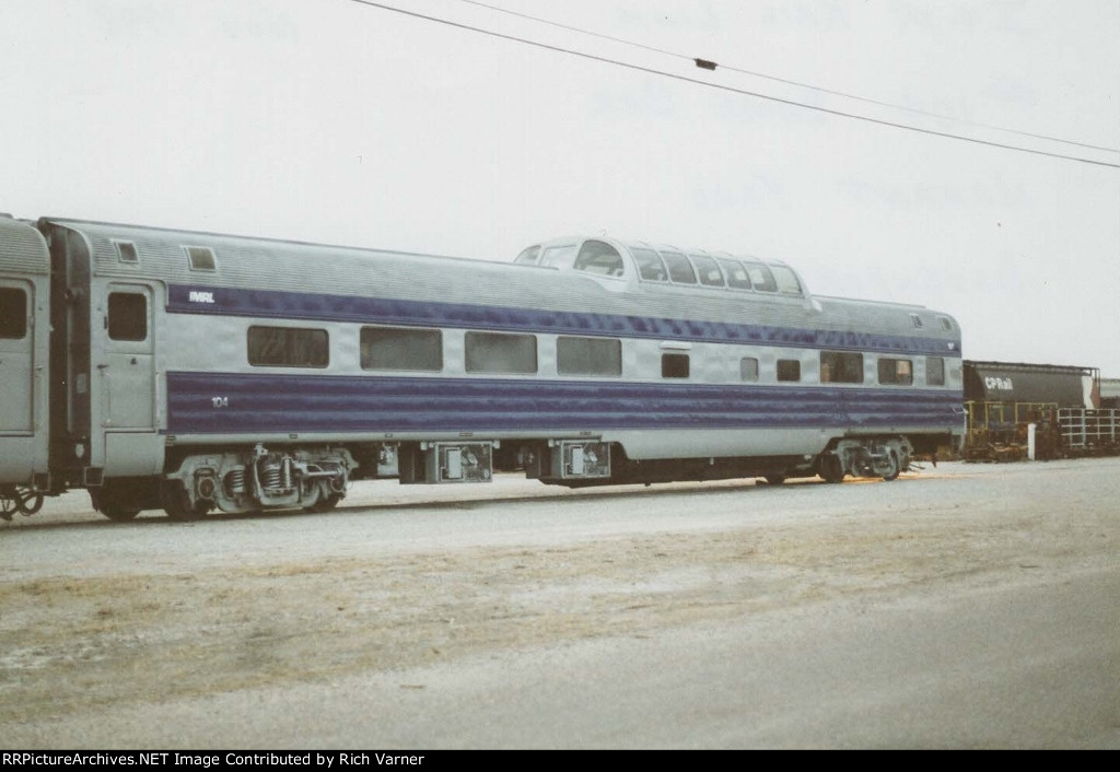 Montana Rail Link Passenger Dome Car #104