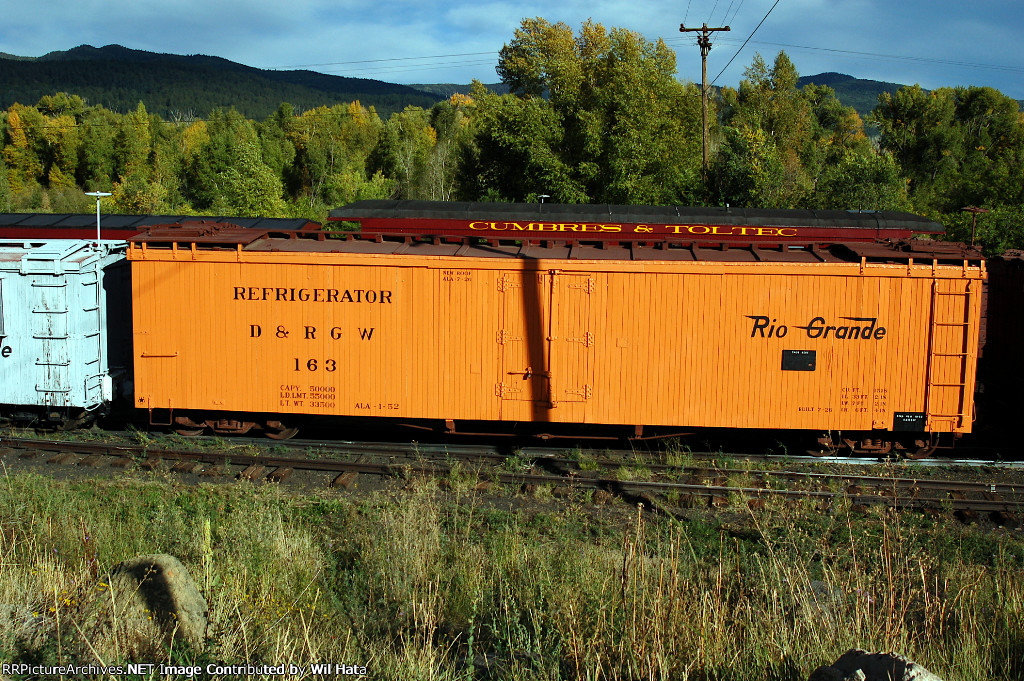 D&RGW Reefer 163
