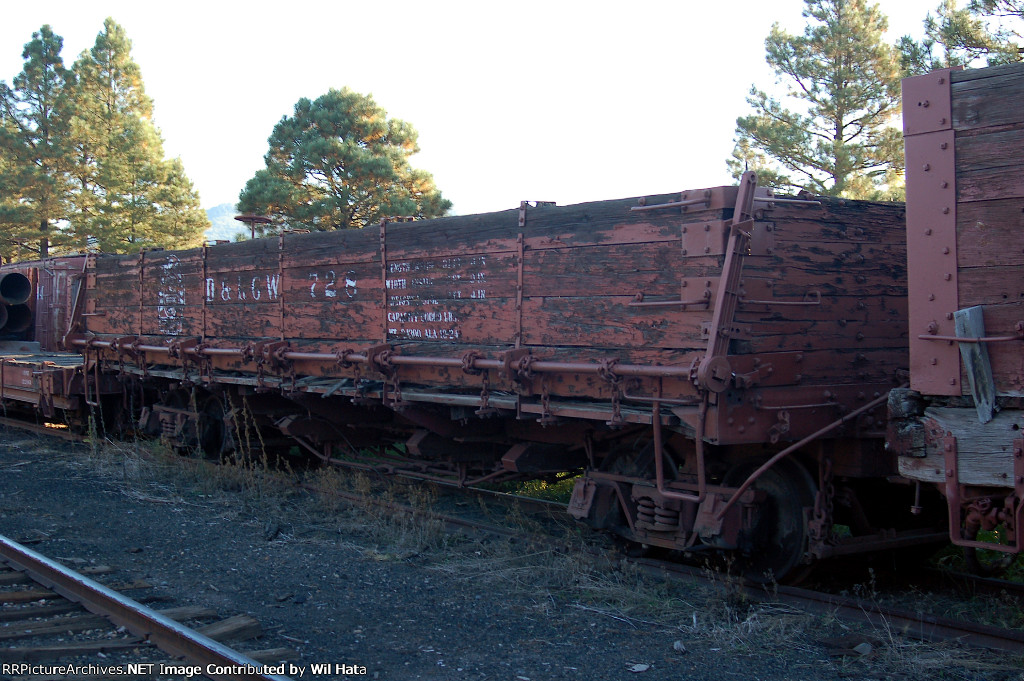 D&RGW Drop-Bottom Gondola 728
