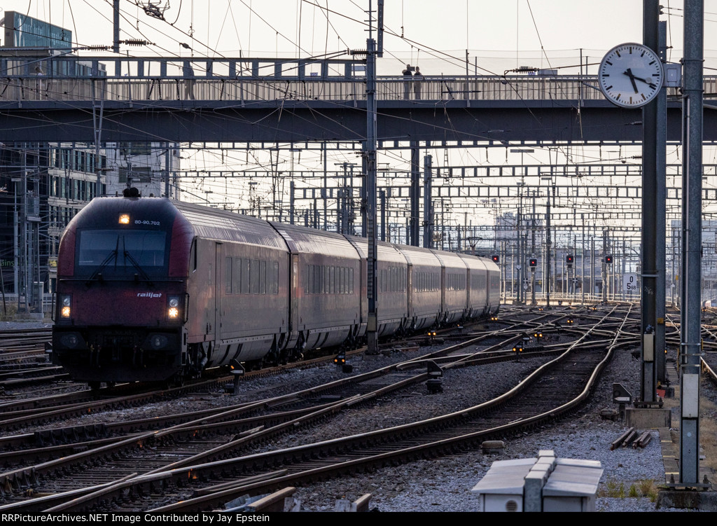 Arriving from Austria