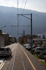 Looking down Via Elvezia