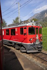 Meeting the Bernina Express at Brusio