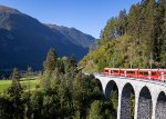 Crossing the Schmittentobel Viaduct