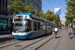 Bombardier Cobra tram on the Bahnhofstrasse