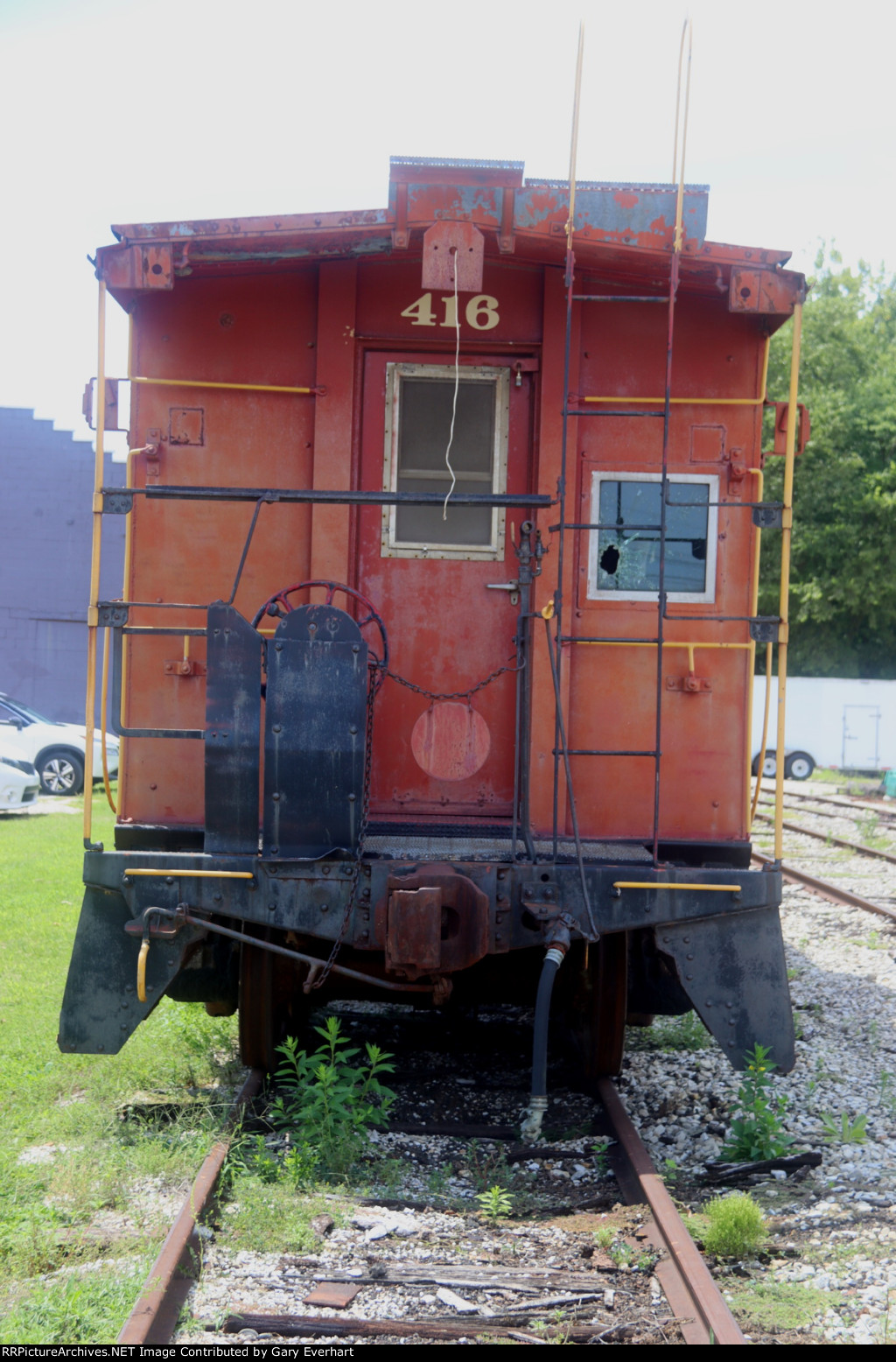 NKP Caboose #416 - Nickel Plate Road