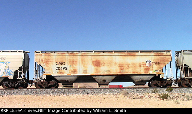 EB Unit Covered Hooper Frt at Erie NV -72